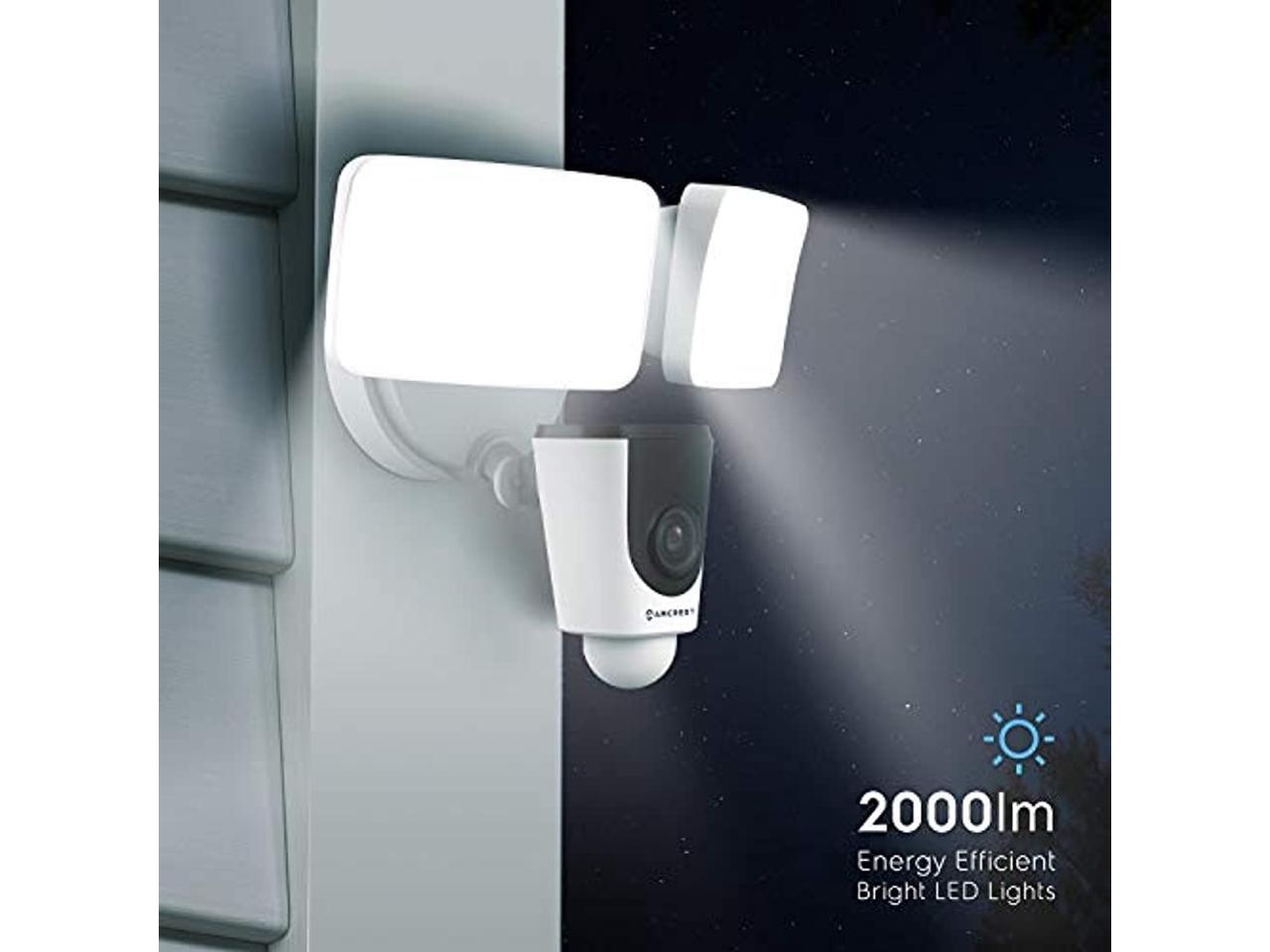 Amcrest SmartHome 1080p WiFi Outdoor Security Camera with Floodlight