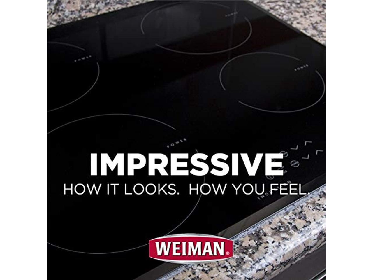 Weiman Glass Cooktop Heavy Duty Cleaner and Polish 20 Ounce Non