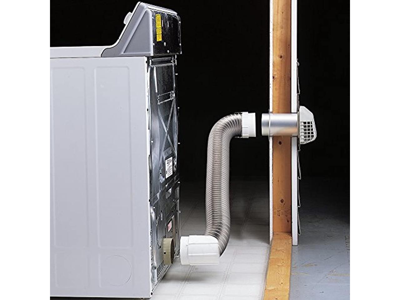 DEFLECTO HUPK8WA/4 EasyConnecting SemiRigid Dryer Vent Hookup Kit