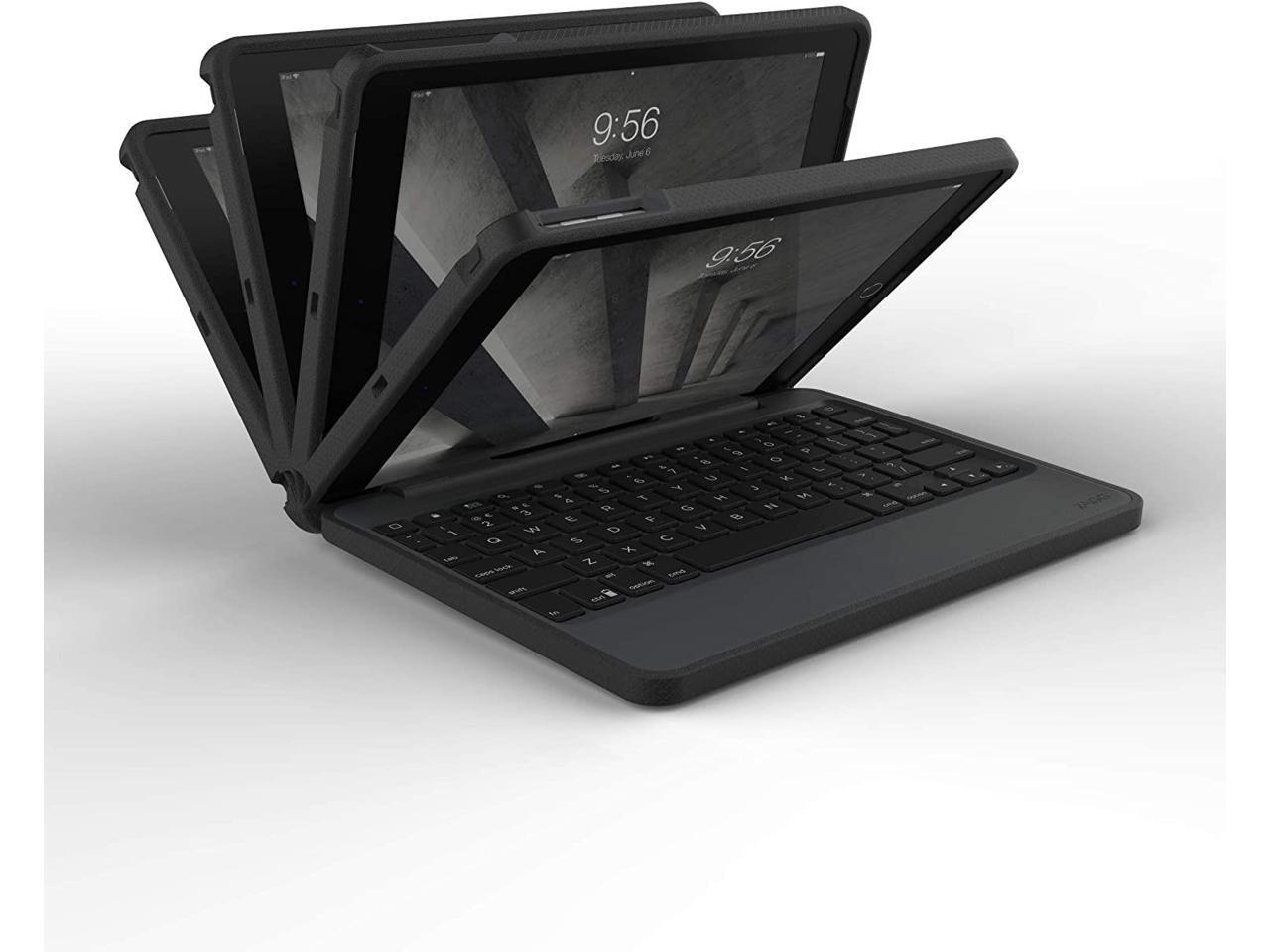 ZAGG Rugged Book Keyboard/Cover Case (Folio) for 9.7" iPad Air 2, iPad