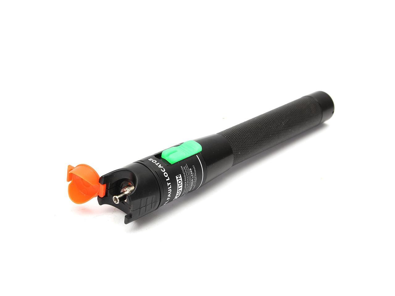30mw Red Light Visual Fault Locator Checker Fiber Optic Laser Cable Tester Meter Newegg Com