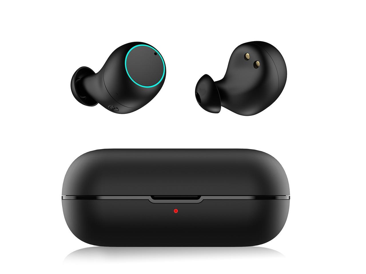 TANGMAI W2 Bluetooth Headset Wireless Earbuds, Bluetooth Headphones 5.0  with Mic, TWS in Ear Cordless Earphones, 24 Hrs Playtime, One Step Pairing  \u0026 Touch Control, Secure Fit Nano Waterproof for Sport - Newegg.com
