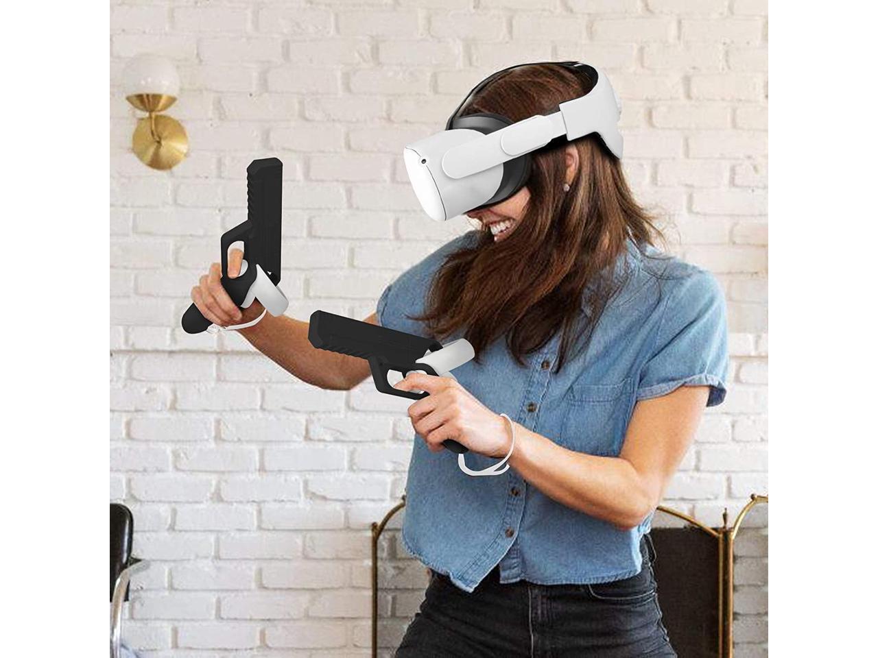 VR Controller Gun Case Compatible with Oculus Quest 2 Touch Controller