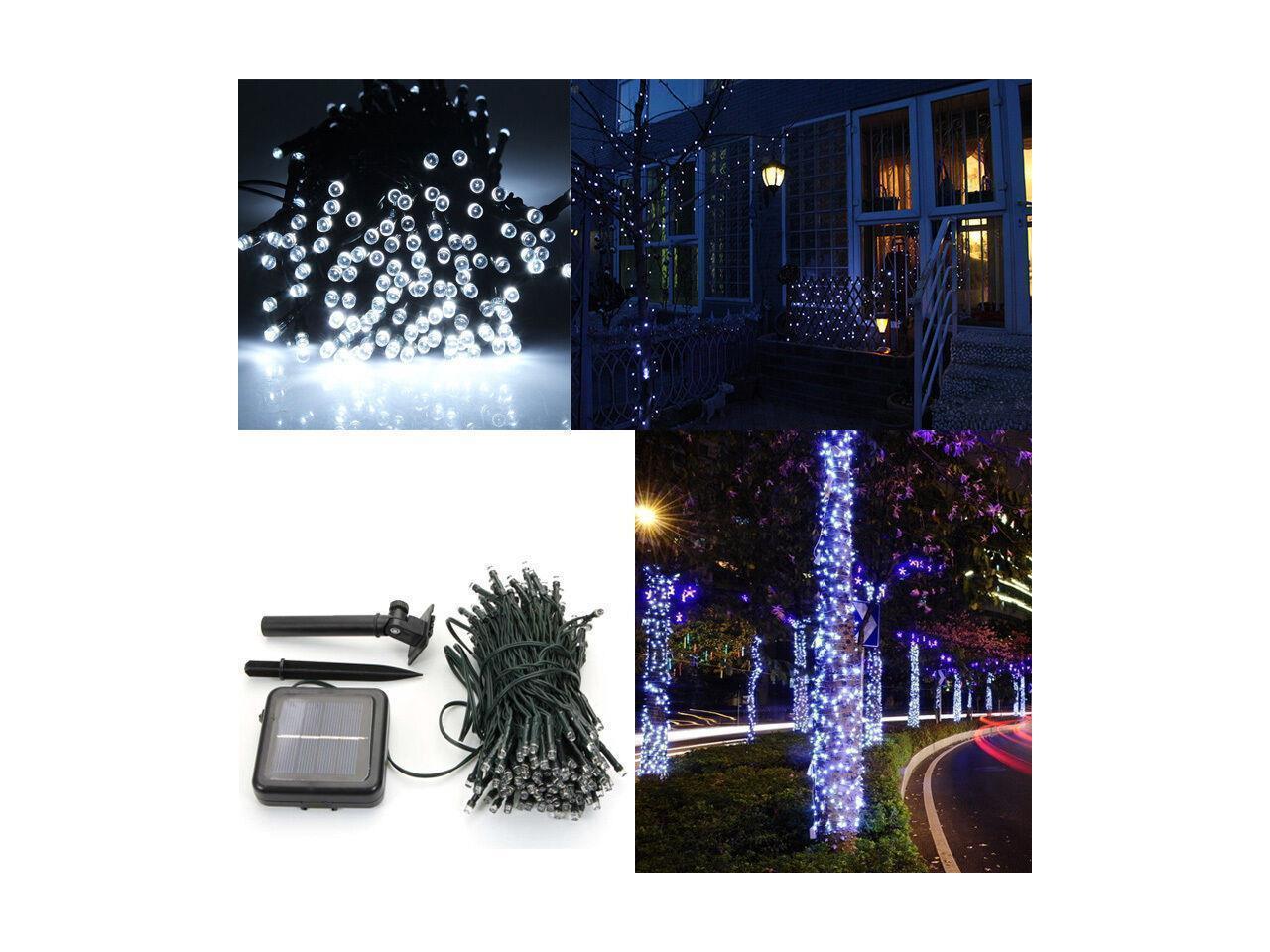 100/200 LED Christmas Tree Fairy String Party Lights Lamp Xmas Garden Waterproof