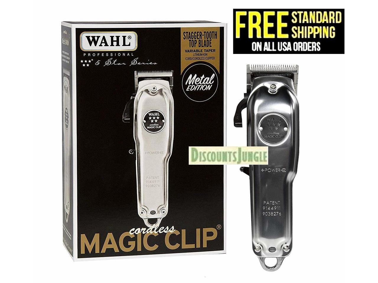 wahl magic clip cordless specs