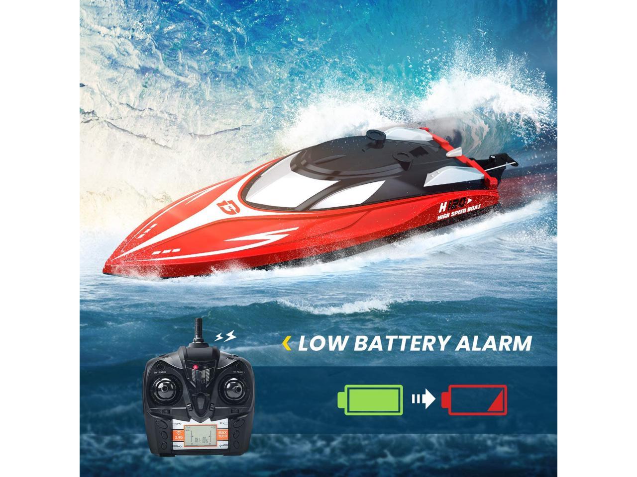 Details about   DEERC Remote Control Boat for Pools & Lakes RC Racing Boat High Speed 20 MPH 