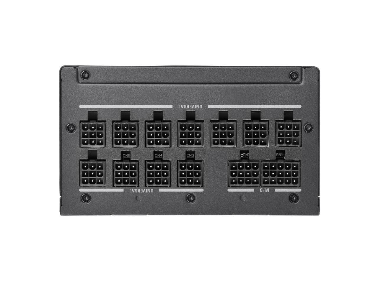 Super Flower Leadex V Gold PRO 850W ATX 80 PLUS GOLD Certified Power Supply, Smallest 130mm 850W ATX PSU, 10 Years Warranty, Patent Super Connectors,