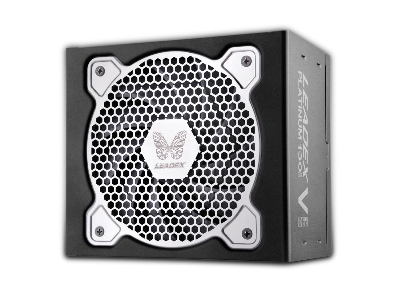 Super Flower Leadex V Platinum PRO 850W ATX 80 PLUS PLATINUM Certified Power Supply, Smallest 130mm 850W ATX PSU, 10 Years Warranty, Patent Super