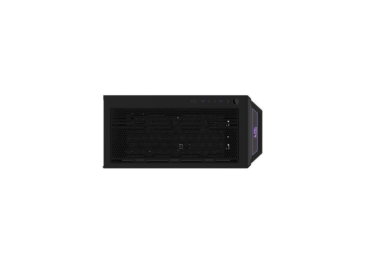 Super Flower Zillion M705 Airflow Black Steel Tempered Glass ATX Mid 