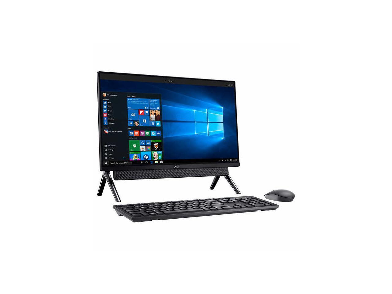 Dell Inspiron 24 5000 5490 All In One Computer 23 8 Fhd Touchscreen 10th Gen Intel Core I3 u 16gb Ram 512gb Ssd Maxx Audio Pro Pop Up Webcam Win 10 Newegg Com