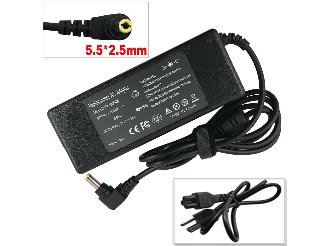 90W AC Power Adapter Charger For Toshiba Satellite M305-S4910 L505D-S5983 