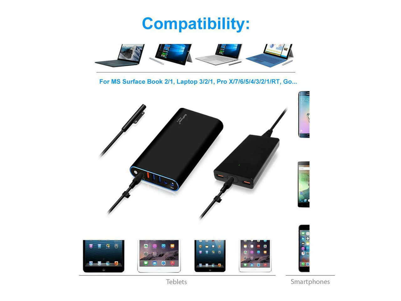microsoft surface pro portable charger
