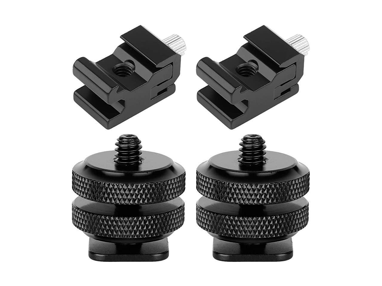 Cold Shoe Mount Hot Shoe Mount Adapter 14 Hot Shoe Flash Shoe Mount for