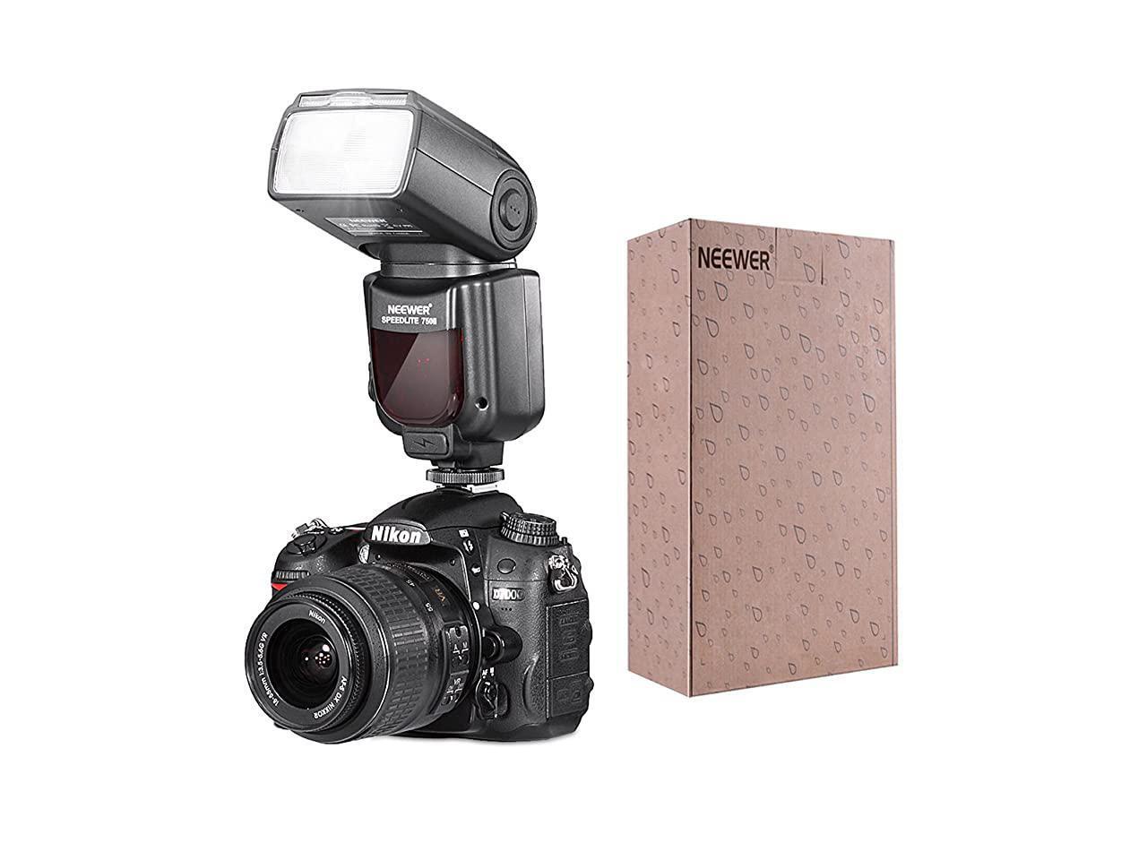 750II TTL Flash Kit for Nikon D7200 D7100 D7000 D5500 D5300 D5200 D5100