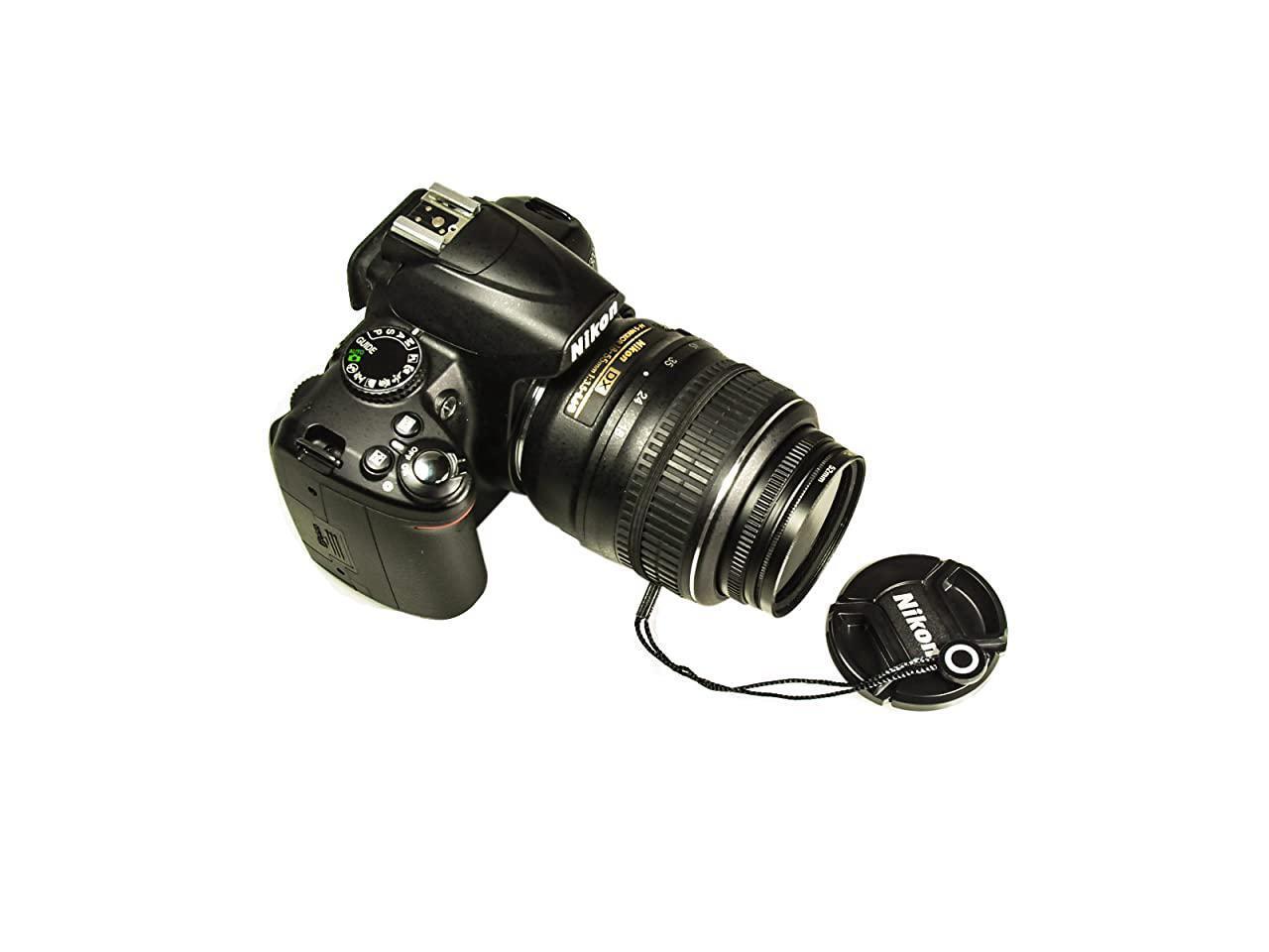 Camera Lens Cap Keeper Holder with Elastic String AntiLoss for Canon