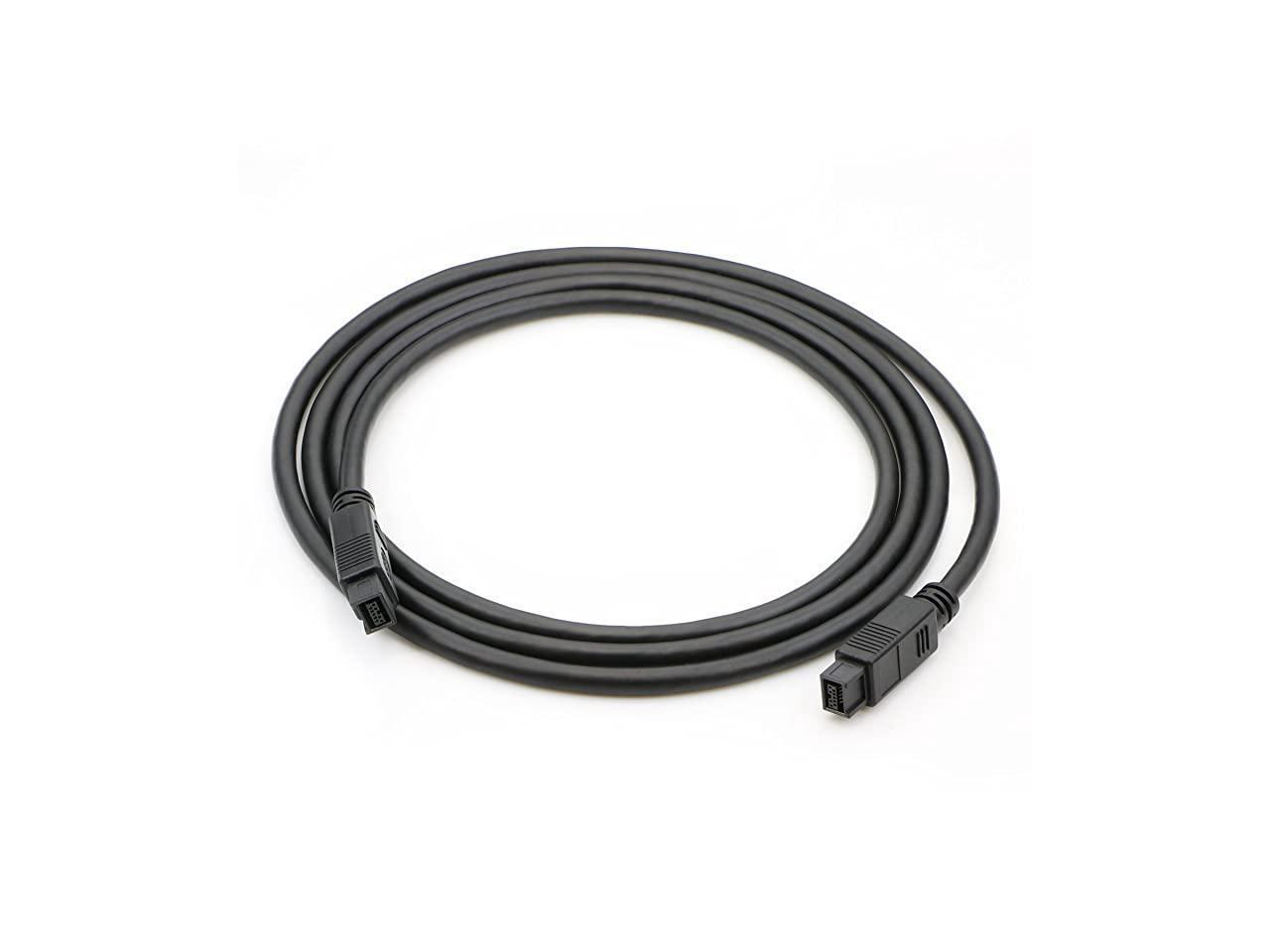 FireWire 1394b 800 IEEE 9 Pin to 9 Pin Male to Male Cable for Mac Pro