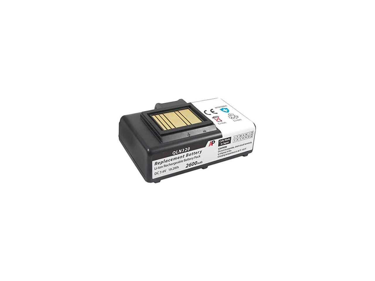Zebra Qln320 Hc Qln220 Hc Zq520 And Zq510 Printers Replacement Battery 2600 Mah 1061