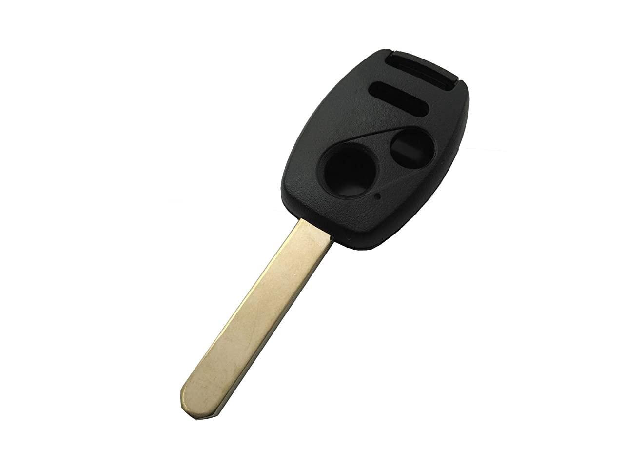 NO Need To Cut Your Old Key and Use Fob Chip Horande Replacement Key Fob Case Shell Fit For Honda Accord Ridgeline Civic and CR-V Honda Pilot KR55WK49308 N5F-A05TAA N5F-S0084A Key Cover 