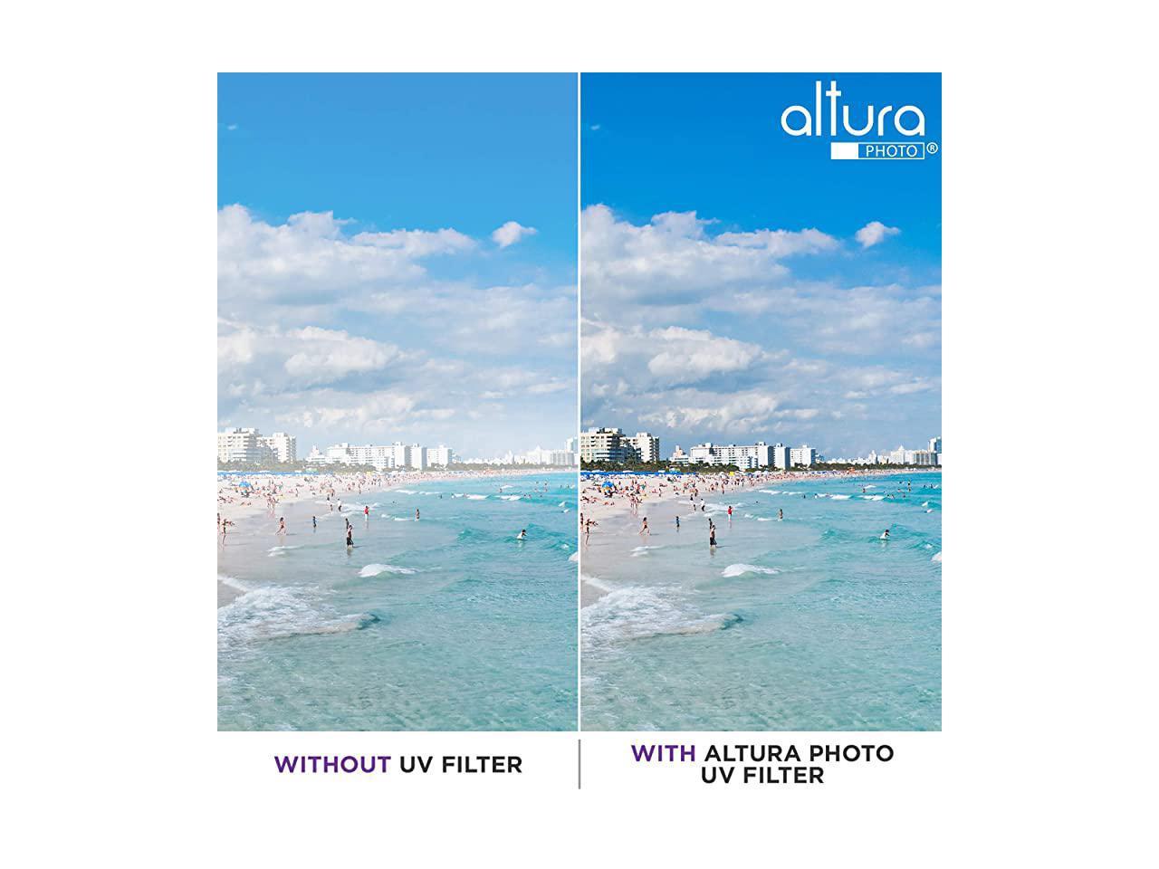 for Camera Lens with 95MM Filter Thread 95MM Altura Photo Professional Photography Filter Kit Filter Pouch UV, CPL Polarizer, Neutral Density ND4