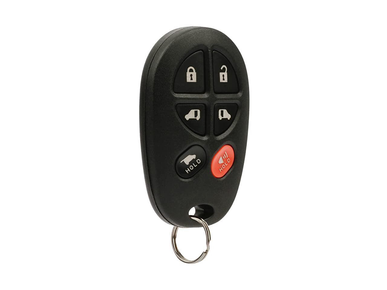 GQ43VT20T 4-Btn Key Fob Keyless Entry Remote fits 2004-2016 Toyota Sienna 