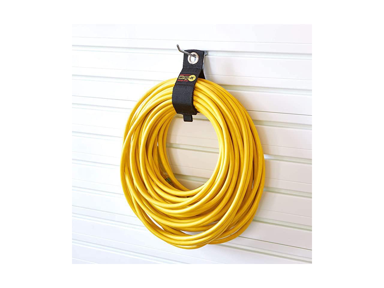 WrapIt Storage Straps Assorted 6 Pack Hook and Loop Extension Cord