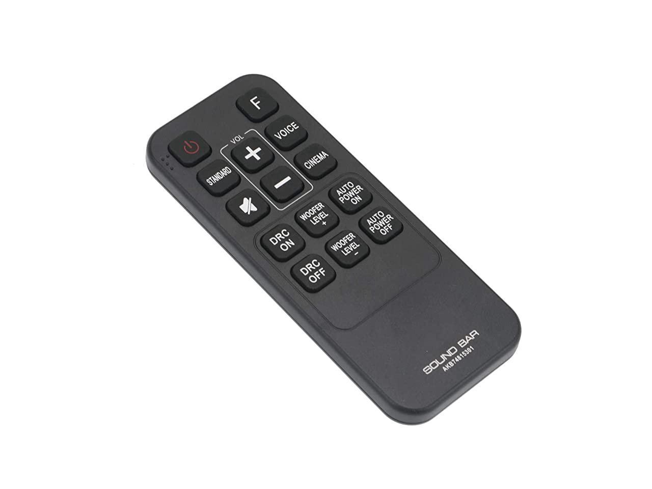 Remote Control Replacement Applicable for LG Soundbar S55A3D LAS454B