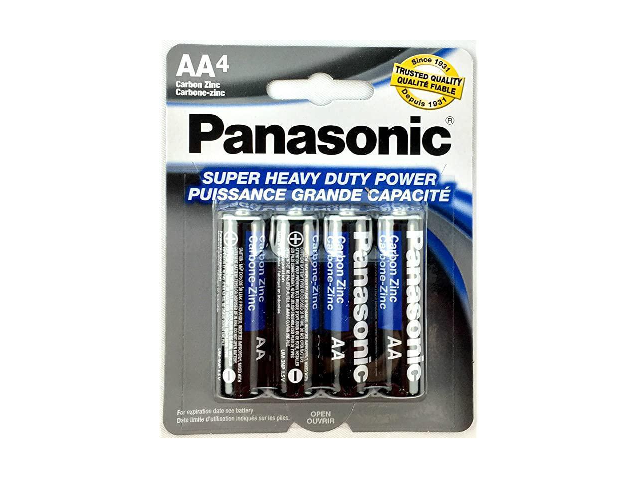 8pc Panasonic AAA Batteries Super Heavy Duty Power Carbon Zinc Triple A Battery 1.5v 