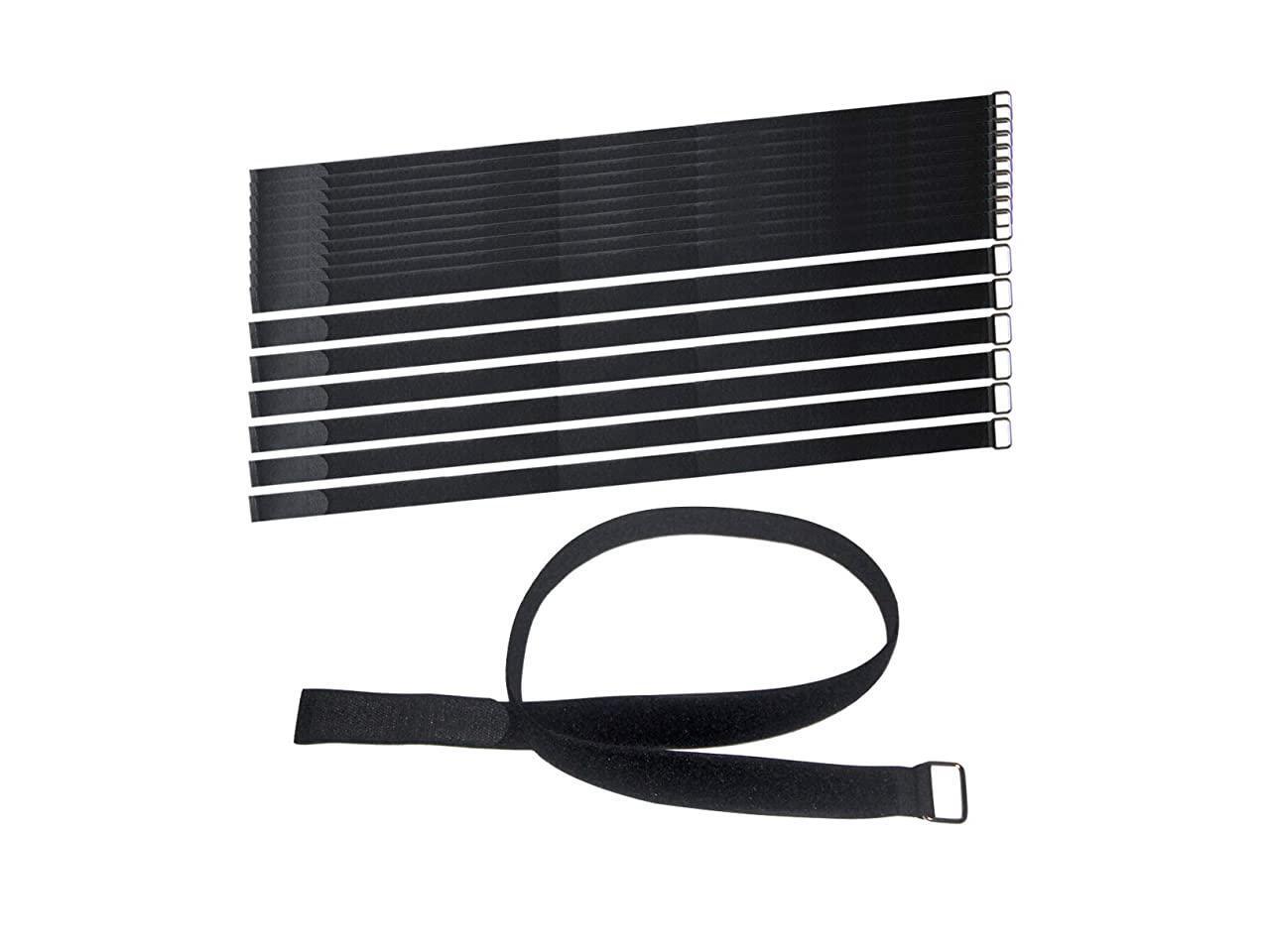 36 inch Cable Straps 16 Pcs Reusable Fastening Staps Adjustable Nylon