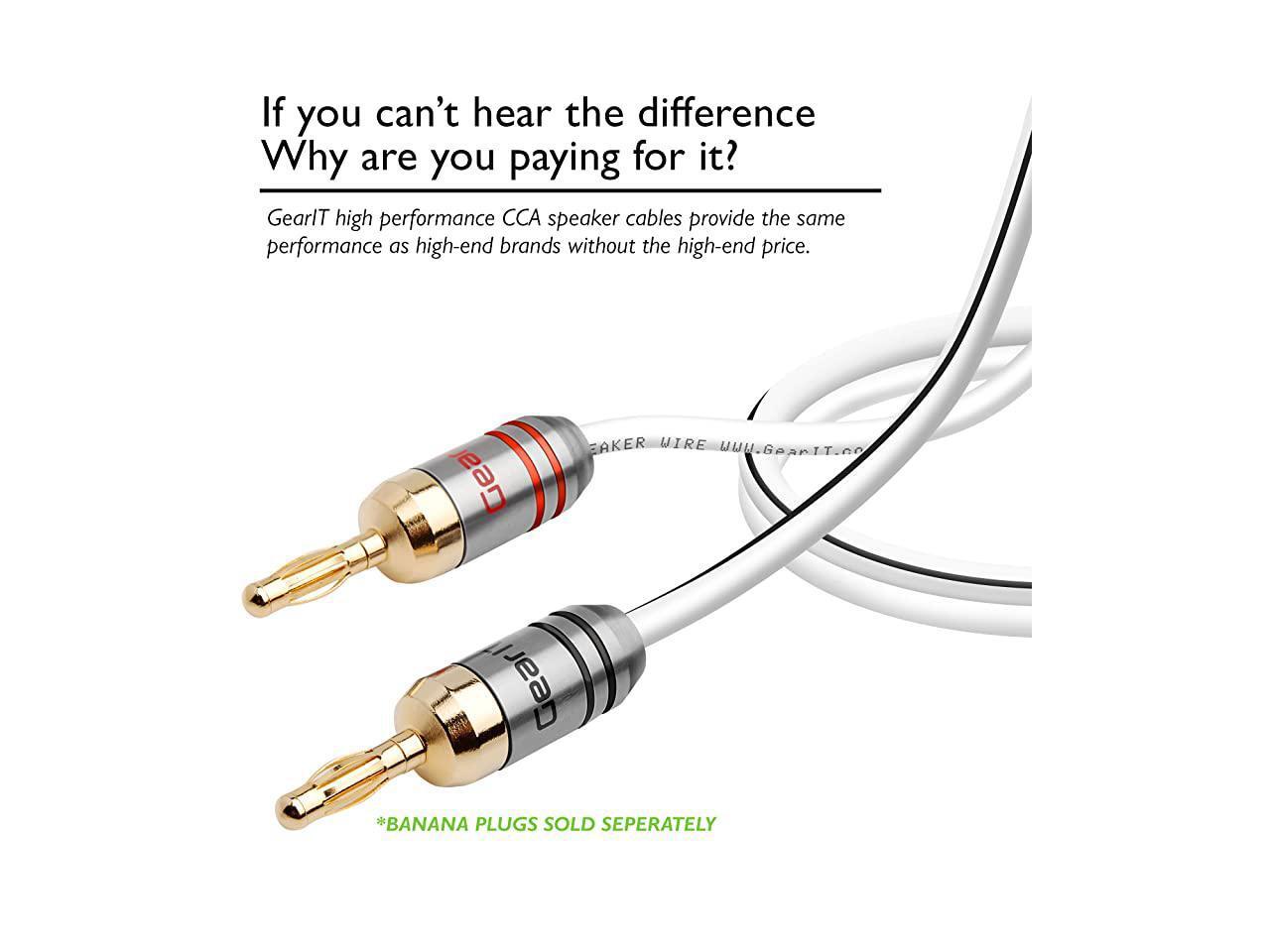 12AWG Speaker Wire Pro Series 12 AWG Gauge Speaker Wire Cable 100 Feet