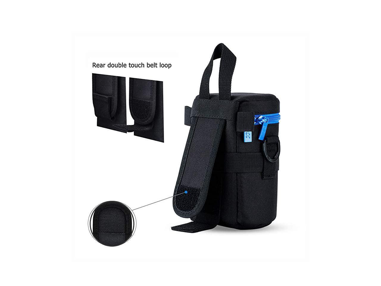 Camera Lens Pouch DSLR Camera Lens Bag Case for Canon 28200mm 1755mm