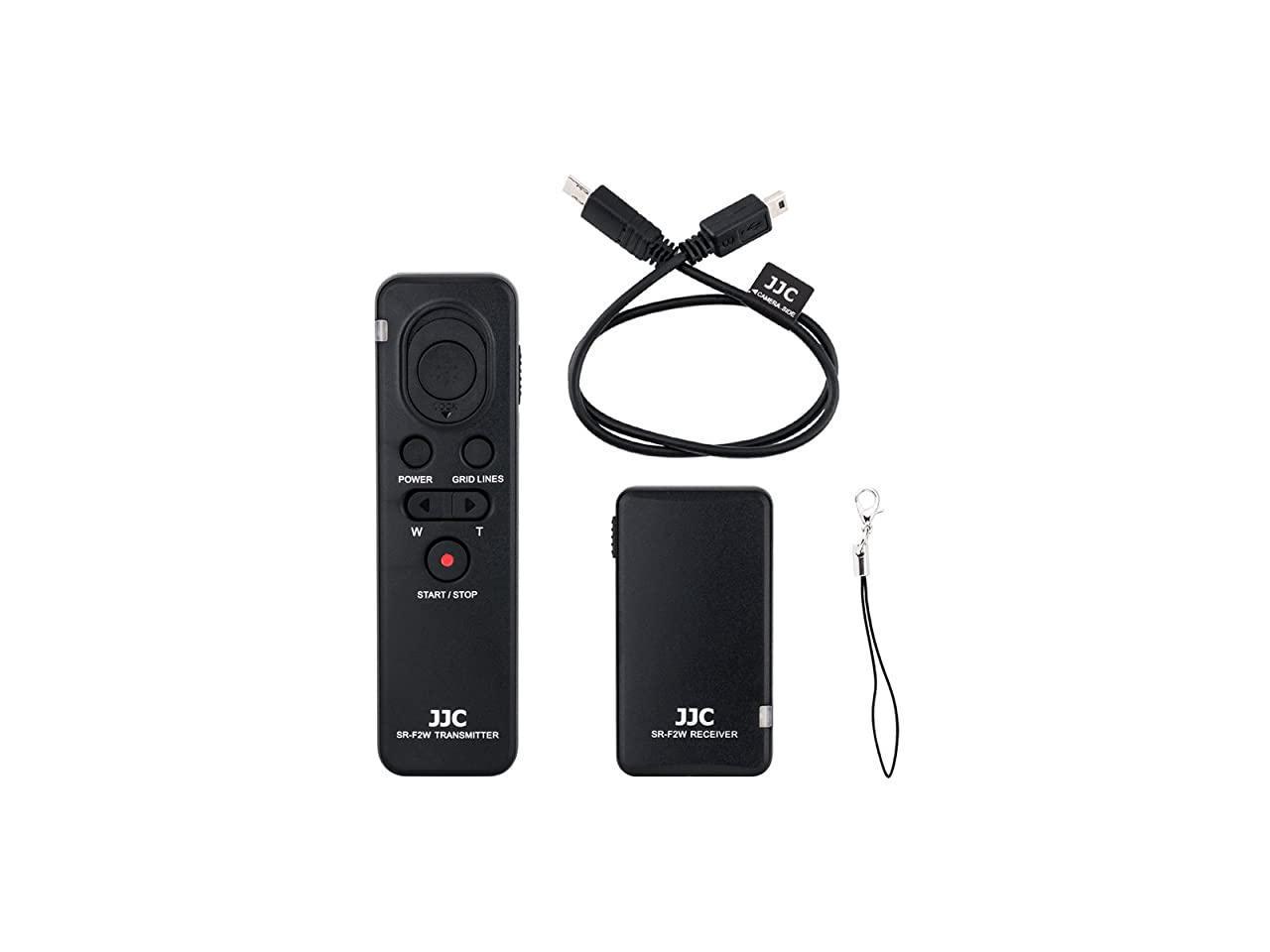 JJC RMT-VP1K Wireless Remote Control for Sony A7 III A7R III A7S II A9 A6000 A6300 A6400 A6500 RX100 Sony FDR-AX33 AX53 AX100 AX700 HDR-CX405 CX440 CX455 CX675 CX240 CX900 and More Sony  Camera & Camcorder
