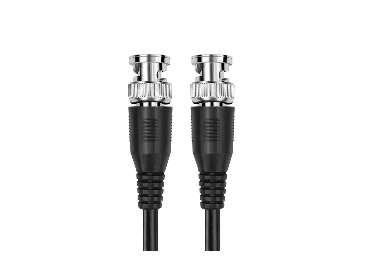 Bestkong 2 Pcs 20inch Bnc Male Plug To Bnc Male Rf Professional Rg-58 U 