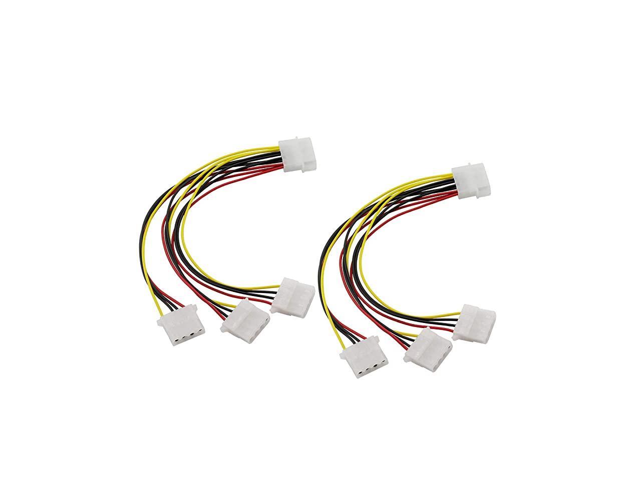 Audio adapter 12-pin Car Auto Monitor Camera DVR Male and Female 4 Pin Video Power Extension Cable Cord 2 PCS 22cm Length 