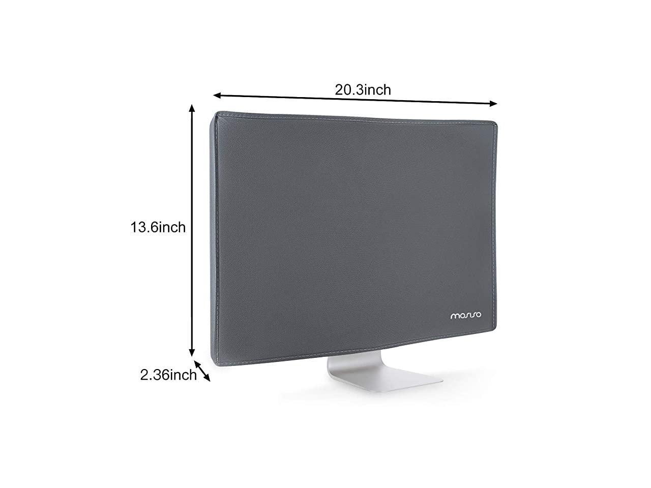 21 Inch Anti-Static Polyester LCD/LED/HD Panel Case Screen Dispaly Protective Sleeve Compatible 19-21 Inch iMac Desktop Computer and TV 19.5 20 MOSISO Monitor Dust Cover 19 PC 21.5 Space Gray 