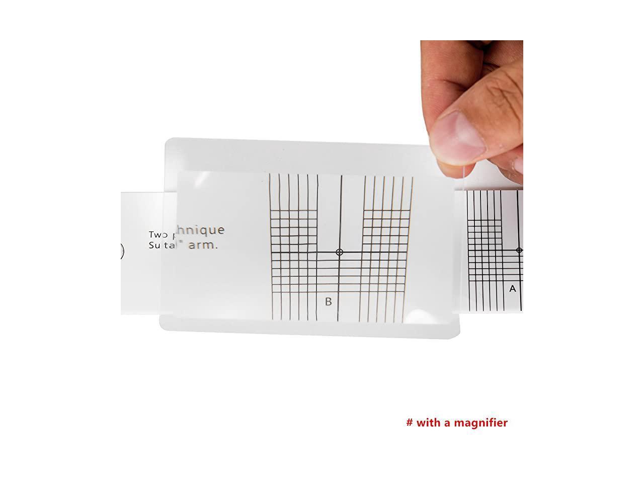 Acrylic Cartridge Alignment Baerwald Protractor Phonograph Cartridge