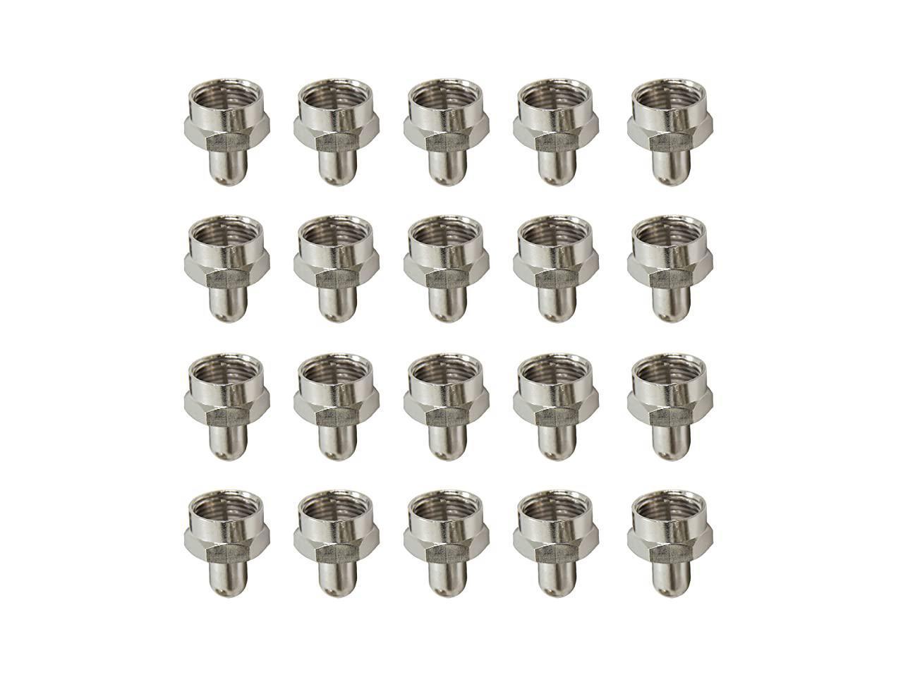 20Pack F Type Terminator Caps with 75 Ohm Resistor for TV Amplifier