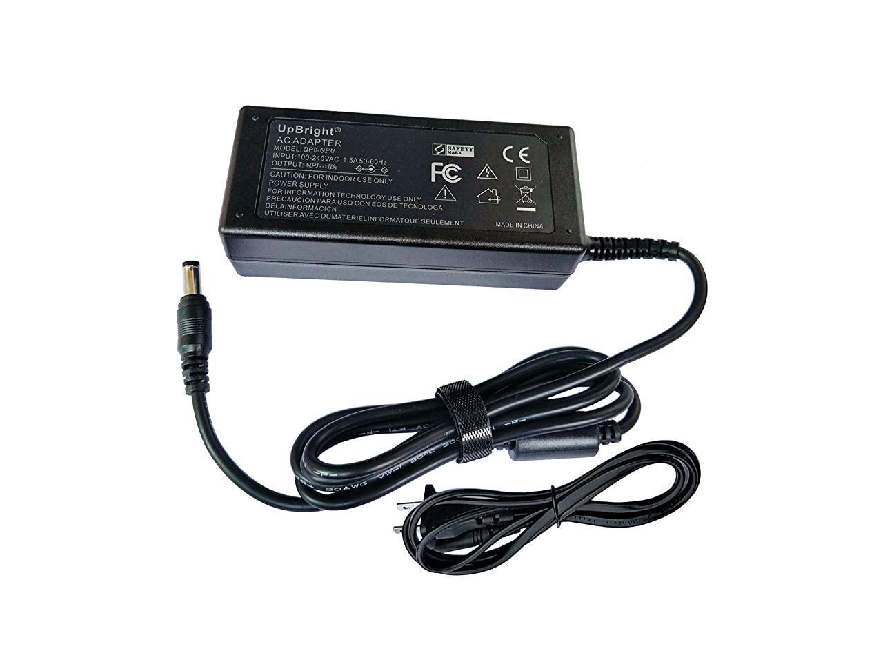 UpBright 18V 2A AC/DC Adapter Compatible with Precor EFX 546 EFX 556 EFX546 EFX556 EFX 524 EFX 534 EFX524 EFX534 EFX 546i EFX546i Rear Drive Elliptical Trainer Fitness Machine 18VDC 2A Power Supply 