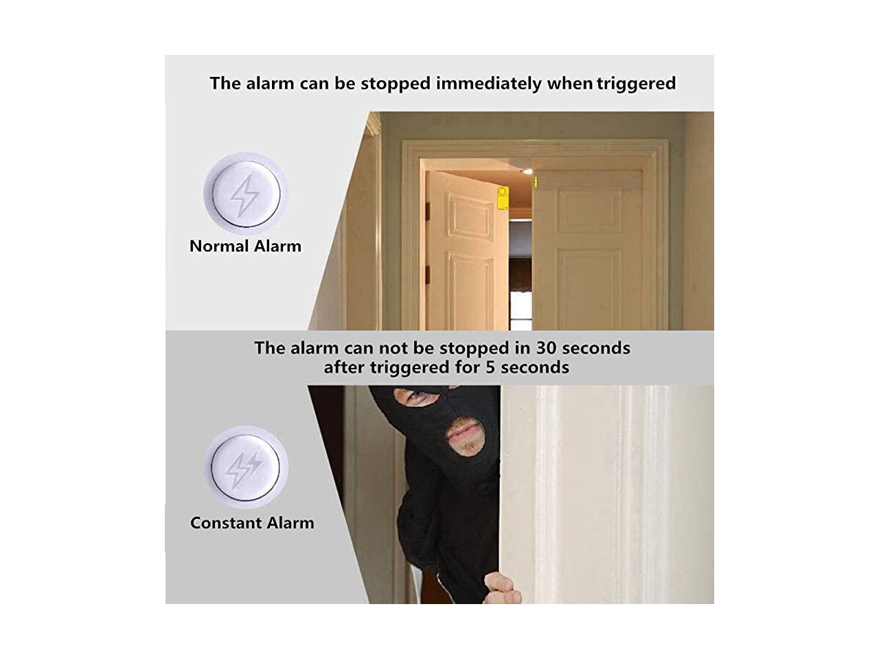 Freezer Door Alarm with Delay When Left Open, 3/15/30/60 Seconds