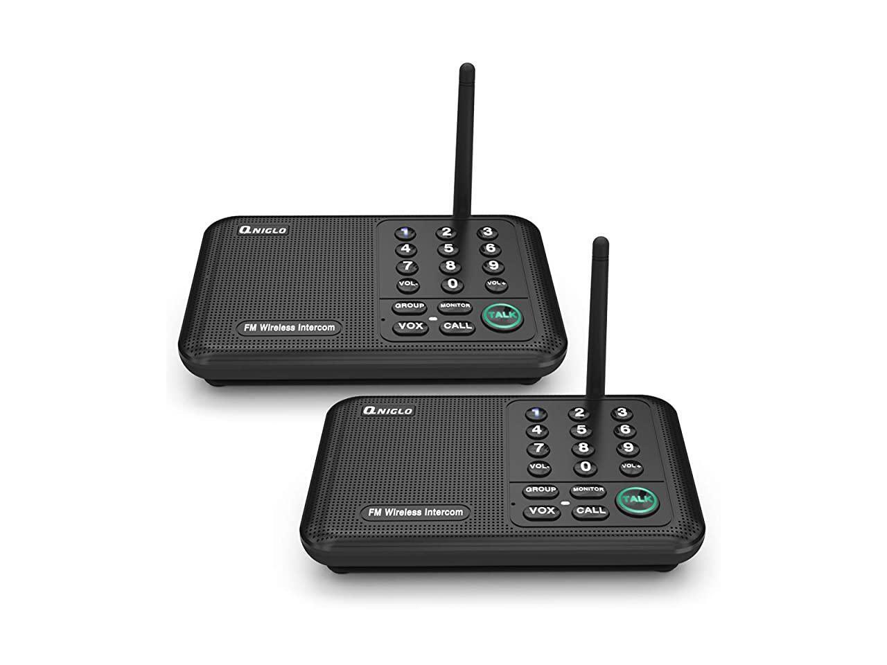 Wireless System 10 Channel 12 Mile Long Range FM Wireless