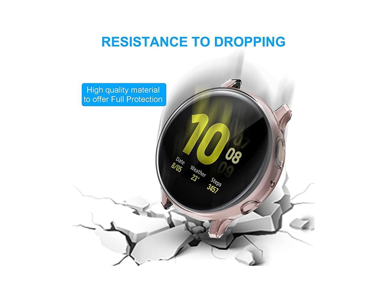samsung galaxy watch active 2 full coverage tpu protective case