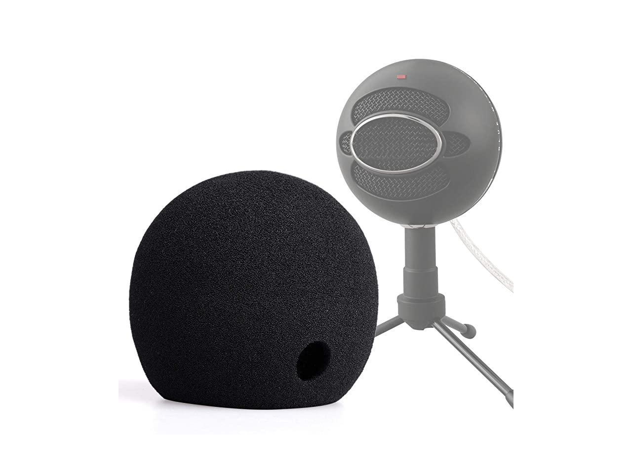 Mic Cover Pop Filter Windshield noir pour améliorer la qualité audio bleue du micro-ballon iCE Mic YOUSHARES bleu Snowball Microphone Windscreen Foam