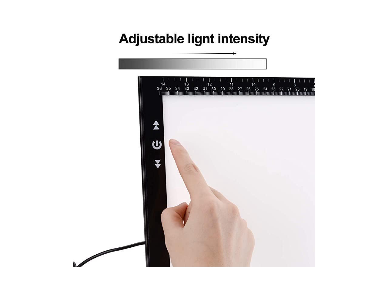 B4 Size LED Light Box Light Pad 5 Millimeters Ultra thin USB Input Max 4500 Lux 10W Super Bright B4 LIGHT PAD 