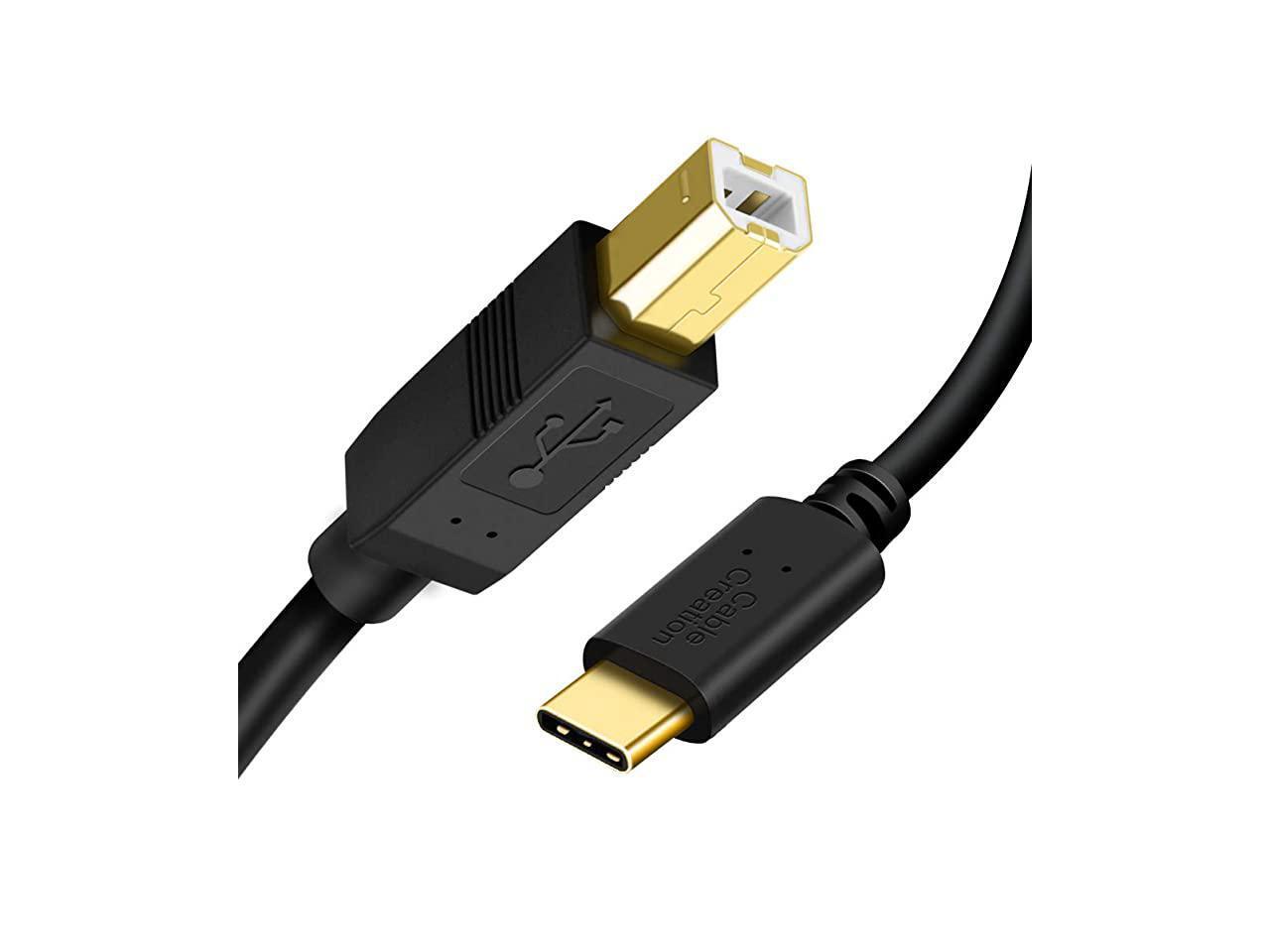 USB C to USB B Printer Cable 66 Feet USB C Printer Cable Compatible