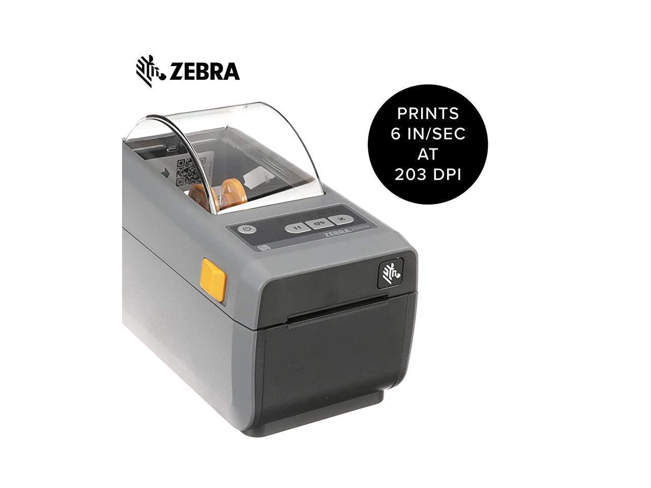 ZD410 Direct Thermal Desktop Printer Print Width of 2 in USB Ethernet