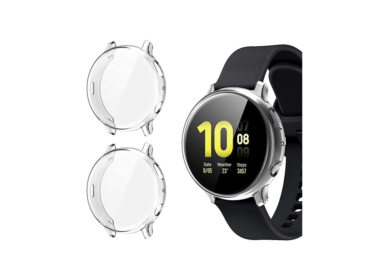 Pack Case for Samsung Galaxy Watch Active 44mm AllAround TPU AntiScratch Flexible Screen