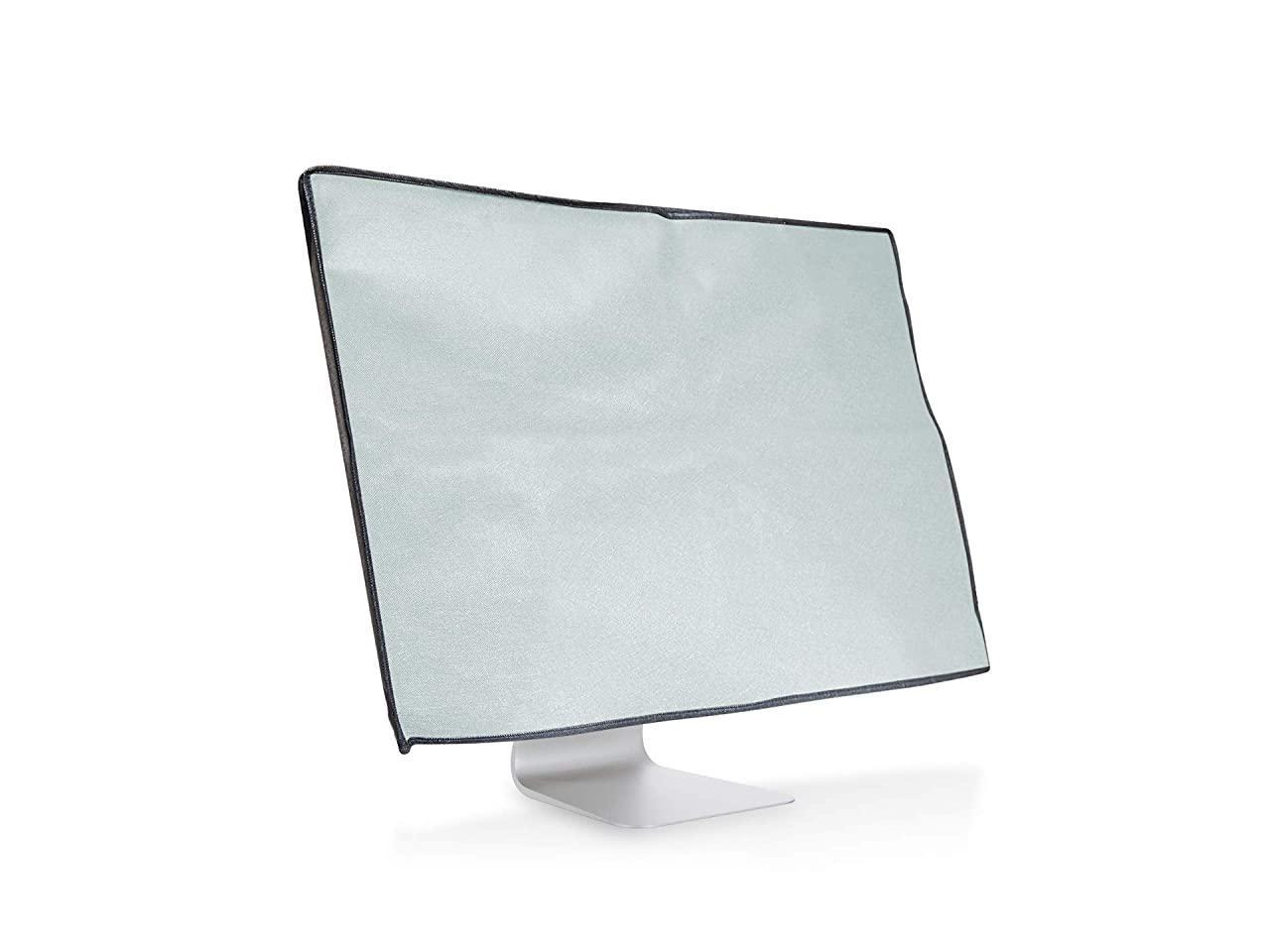Dust Cover PC Monitor Case Screen Display Protector Black/Light Grey kwmobile Monitor Cover for 31-32 Monitor 