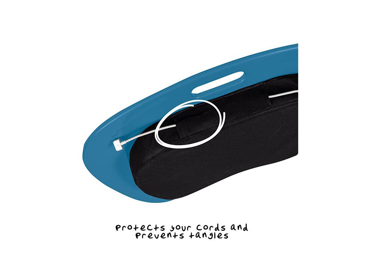 TBL06321 Portable Laptop Lap Desk with Handle Indigo Blue 23 L x 16 W x