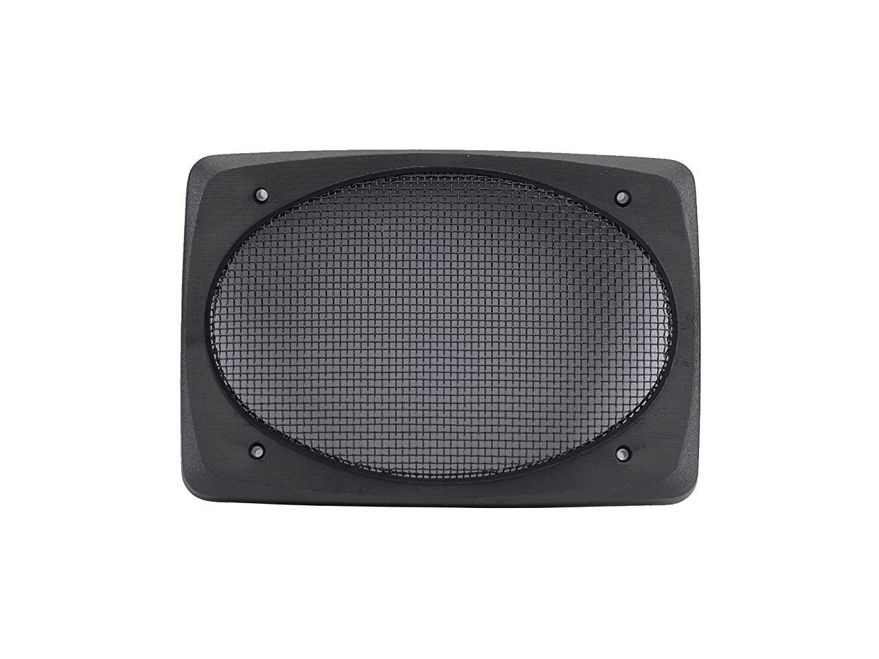 G69DPair 6x9 Speaker Grill Black Wire Mesh