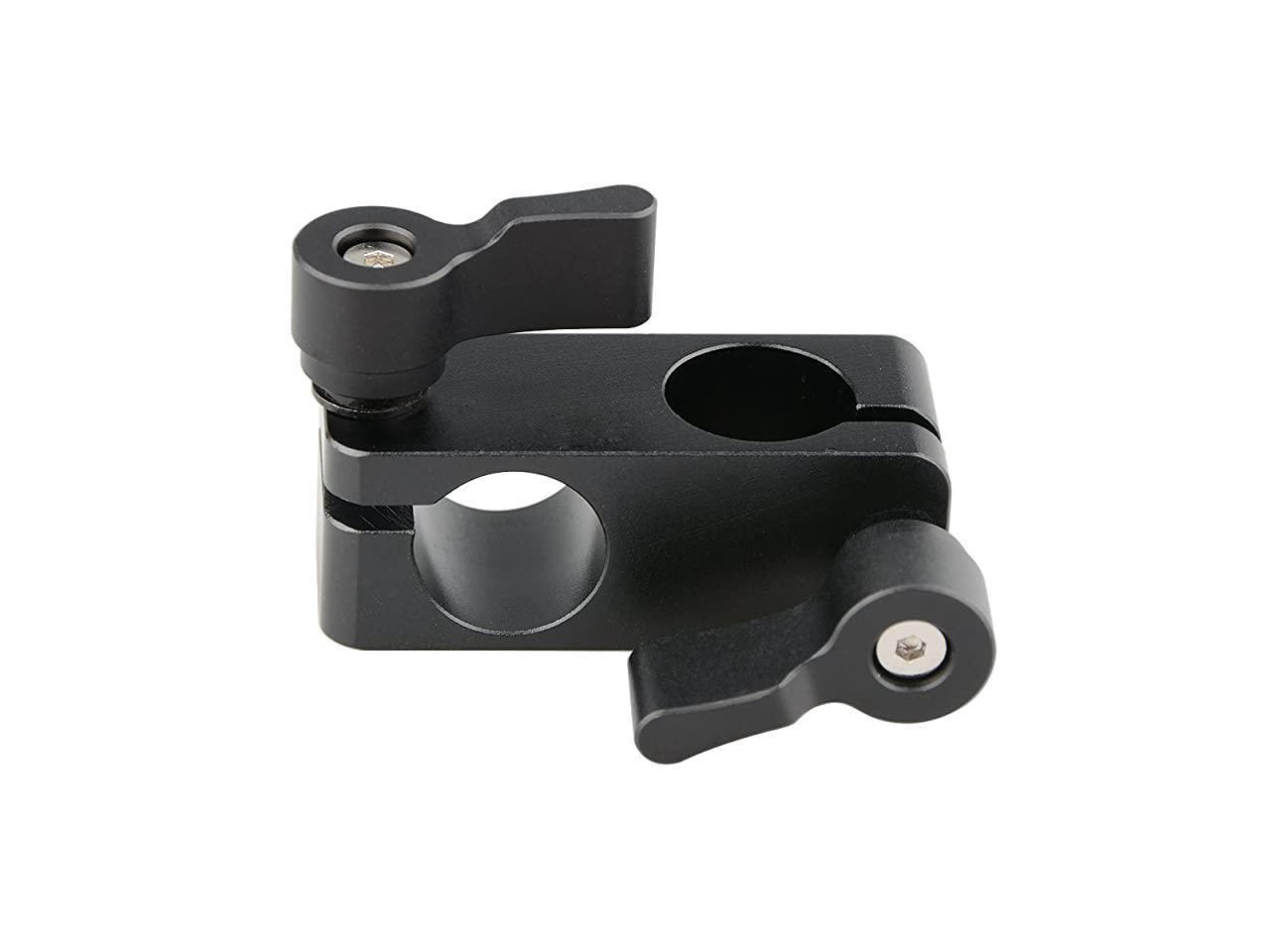 Right Angle Rod Clamp 15mm Rod 90 Degree Rotate for Video Camera DSLR