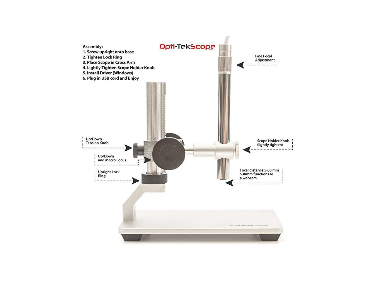 Digital USB Microscope Camera Advanced CMOS Sensor True High Definition